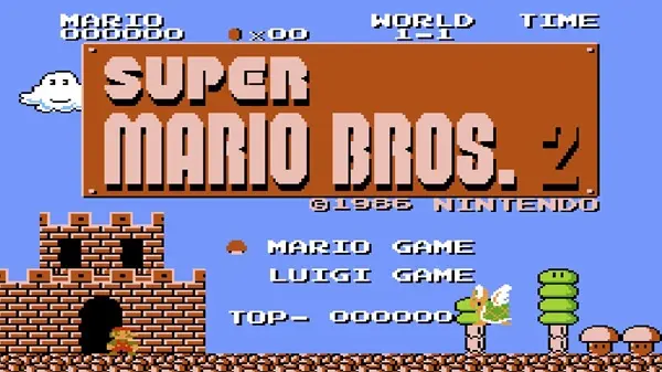 Super Mario Bros.: The Lost Levels Background Image