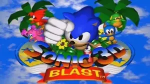 Sonic 3D Blast Game Cover