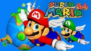 Super Mario 64 Game Cover
