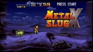 Metal Slug X Game Cover