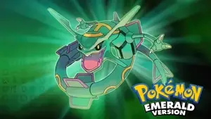 Pokemon Emerald Version Game Cover
