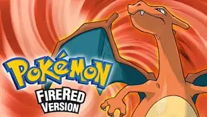 Pokemon FireRed Version Game Cover