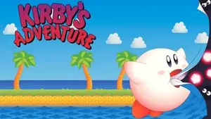 Kirby's Adventure Game Cover