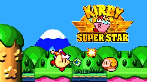 Kirby Super Star Background Image