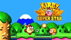 Kirby Super Star Game Cover