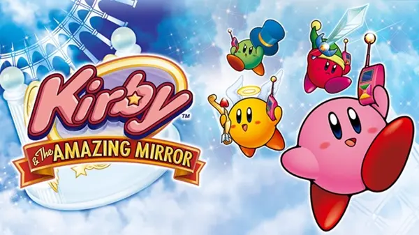 Kirby & The Amazing Mirror Background Image