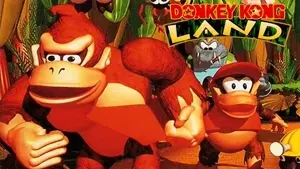 Donkey Kong Land Game Cover