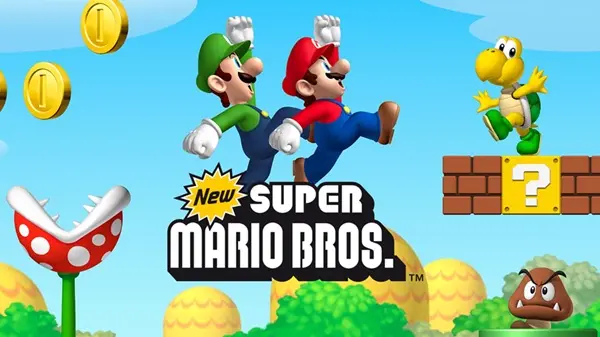 New Super Mario Bros. Game Cover