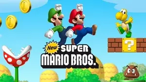 New Super Mario Bros. Game Cover