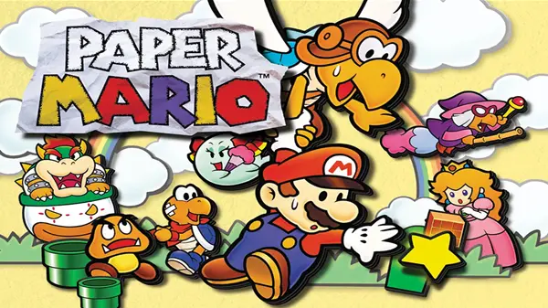Paper Mario Background Image