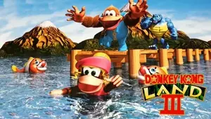 Donkey Kong Land III Game Cover