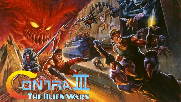 Contra III: The Alien Wars Background Image
