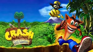 Crash Bandicoot: The Huge Adventure Game Cover
