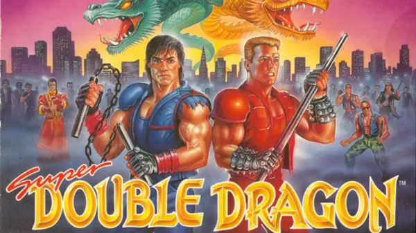 Super Double Dragon Background Image