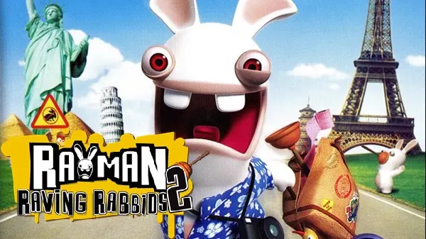 Rayman: Raving Rabbids 2 Game Cover