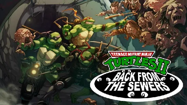Teenage Mutant Ninja Turtles II: Back from the Sewers Background Image