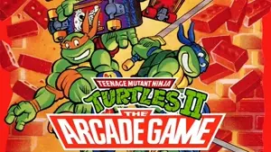 Teenage Mutant Ninja Turtles II: The Arcade Game Game Cover