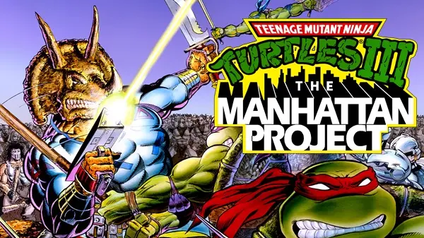 Teenage Mutant Ninja Turtles III: The Manhattan Project Game Cover