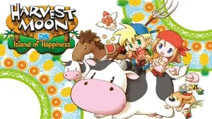 Harvest Moon DS: Island of Happiness Game Cover