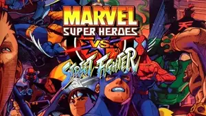 Marvel Super Heroes vs. Street Fighter Game Cover