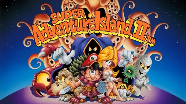 Super Adventure Island II Game Cover
