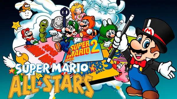 Super Mario All Stars Background Image