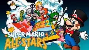 Super Mario All Stars Game Cover