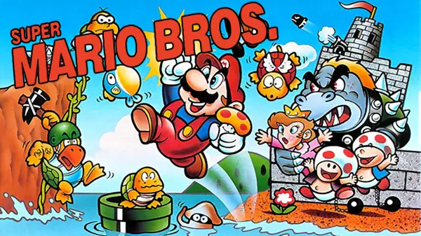 Super Mario Bros. Background Image