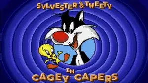 Sylvester and Tweety in Cagey Capers Game Cover