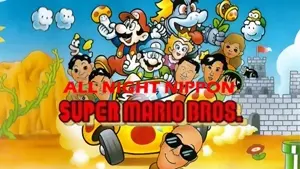 All Night Nippon Super Mario Bros. Game Cover