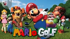 Mario Golf Game Cover