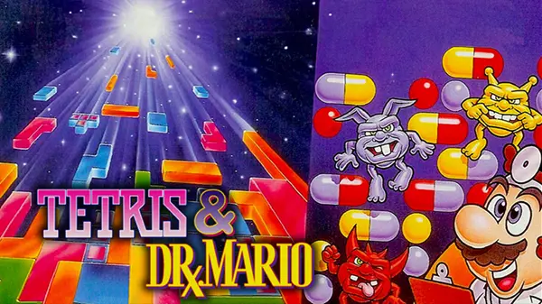 Tetris & Dr. Mario Background Image