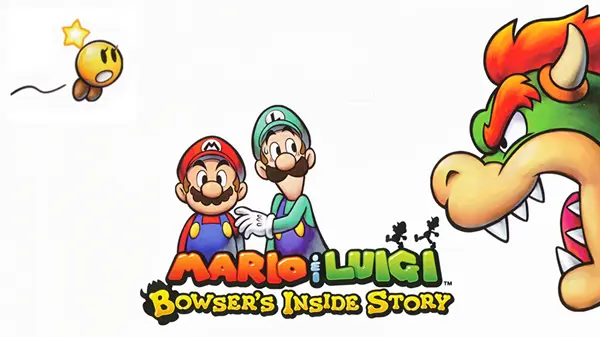 Mario & Luigi: Bowser's Inside Story Background Image