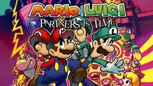 Mario & Luigi: Partners in Time Game Cover
