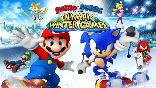 Mario & Sonic at the Olympic Winter Games Background Image