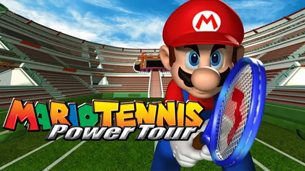Mario Tennis: Power Tour Background Image
