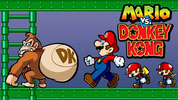 Mario vs. Donkey Kong Background Image