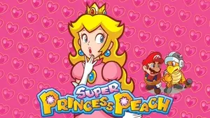Super Princess Peach Game Cover