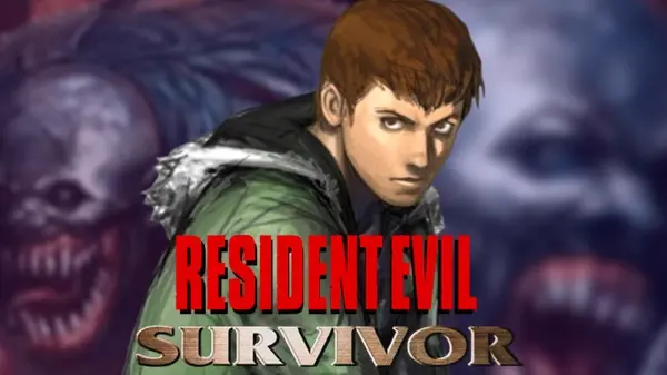 Resident Evil Survivor Background Image