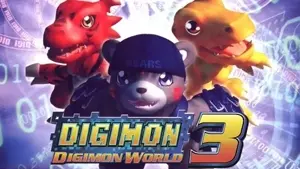 Digimon World 3 Game Cover