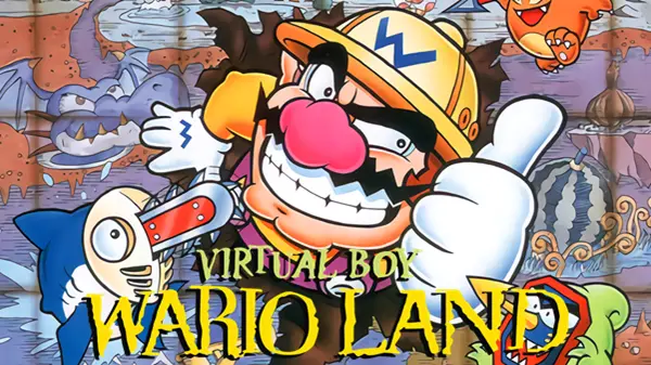 Virtual Boy Wario Land Background Image