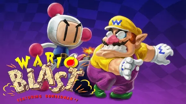 Wario Blast: Featuring Bomberman Background Image